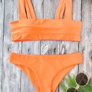 Zaful Orange Bikini